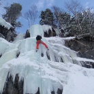 Kokan ice climbing