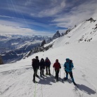 Ciaspolata su ghiacciaio Guide Alpine Torino (1)