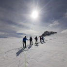 Ciaspolata su ghiacciaio Guide Alpine Torino (2)