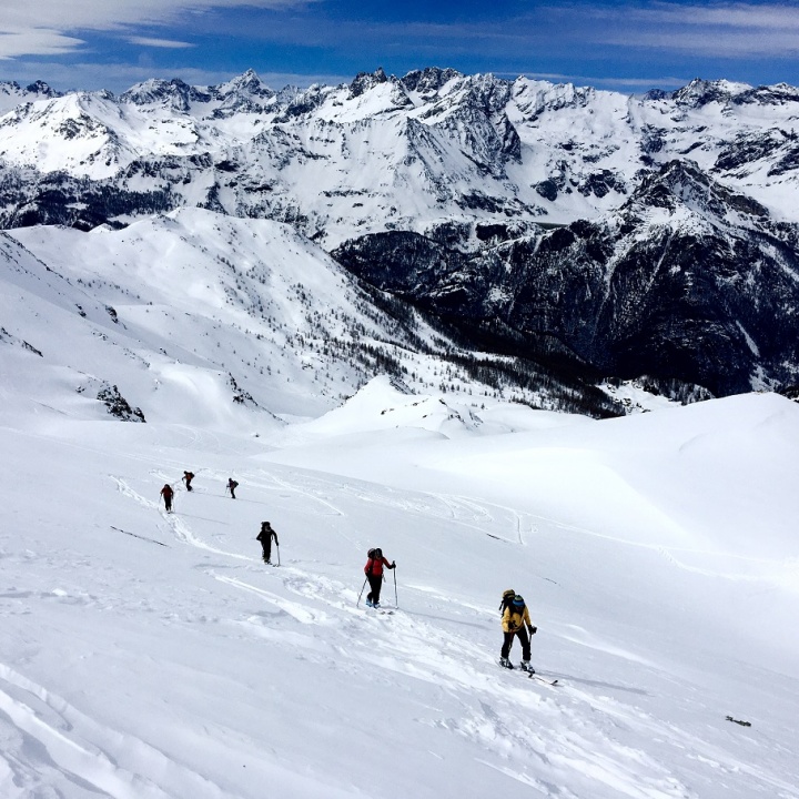 Corso di scialpinismo Guide Alpine Torino